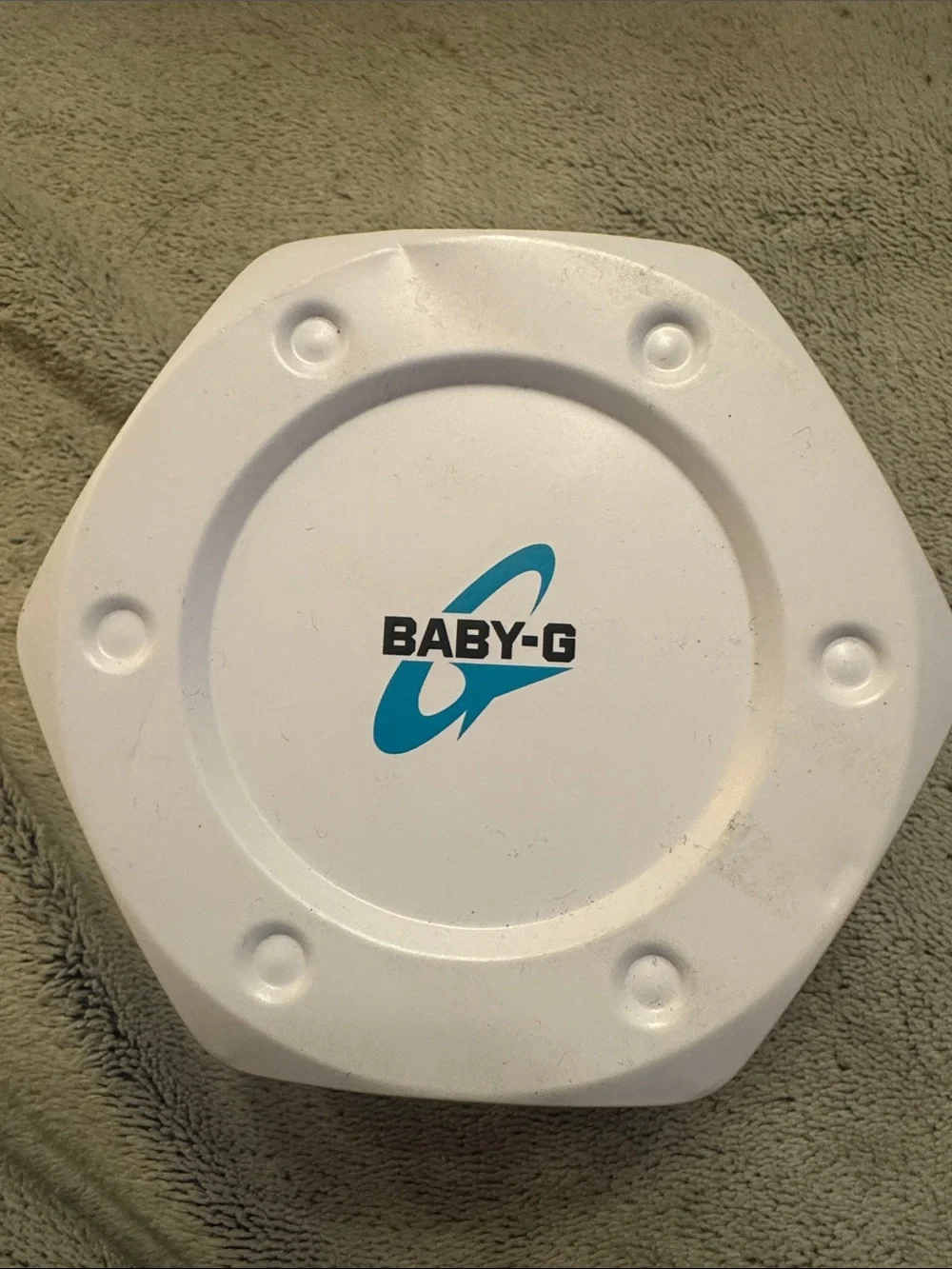 Casio Baby-G Digital Watch in Aqua with Pink Accents